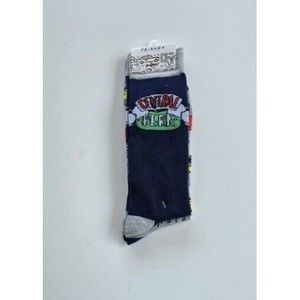 NEW Friends TV Series Central Perk 2 Pk Crew Socks Shoe Size 6-12